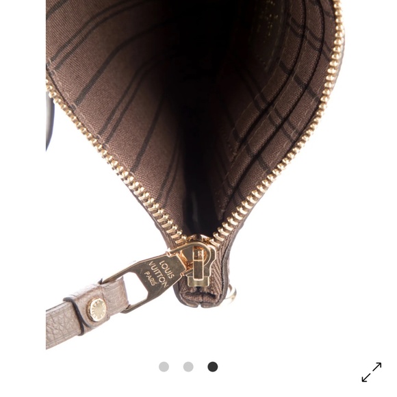 Louis Vuitton LV Monogram Empreinte Leather Wristlet - Picture 5 of 10